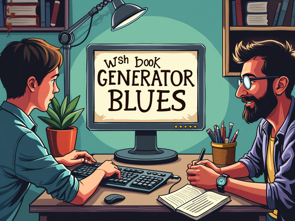 Der Buchgenerator-Blues book cover