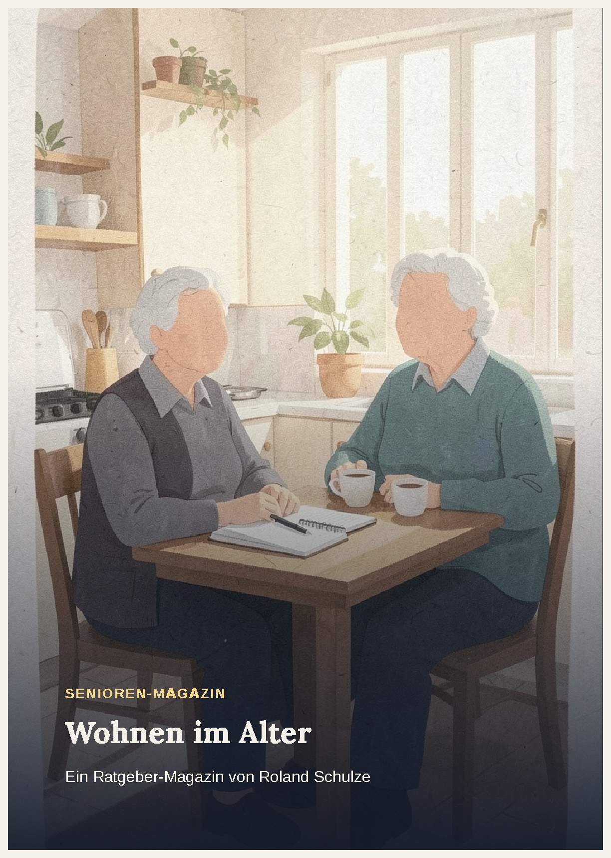 Cover of the senior magazine Wohnen im Alter